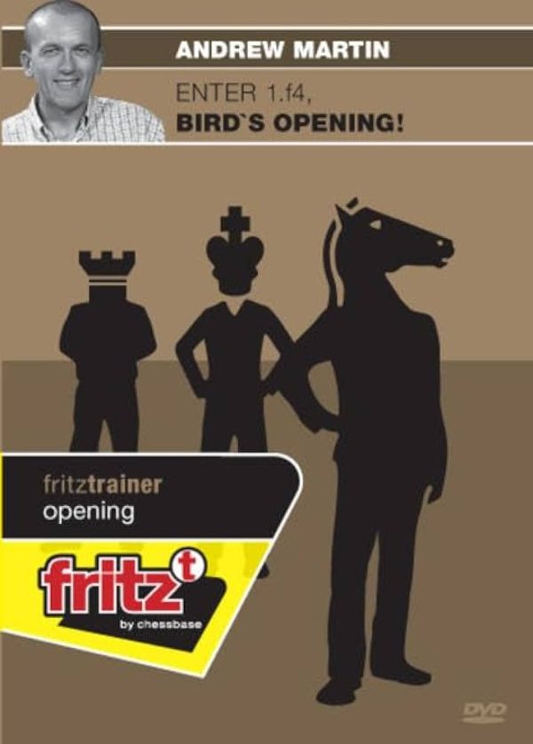 ویدئو "گشایش بردز :شروع بازی با 1.f4" با تدریس آندره مارتین (Andrew Martin - Enter 1.f4, Birds Opening)