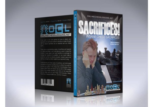 ویدئو "قربانی های دیوانه وار در شطرنج" با تدریس دامیان لموس (Damian Lemos _ Insane Chess Sacrifices)