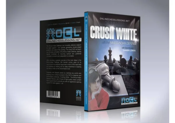 ویدئو "خرد کردن سفید با دفاع نیمزو هندی" با تدریس دامیان لموس (Damian Lemos _ Crushing White: The Nimzo-Indian)