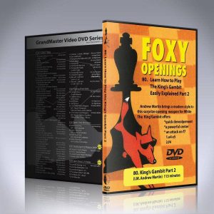 ویدئو "گامبی شاه" با تدریس اندرو مارتین (Andrew Martin _ Foxy Openings: king gambit)