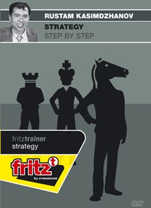 ویدئو "استراتژی: گام‌به‌گام" با تدریس رستم قاسیم جانوف (Rustam Kasimdzhanov _ Strategy: step by step)