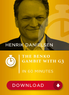 ویدئو "گامبی بنکو با g3" با تدریس هنریک دانیلسن (Henrik Danielsen _ The Benko Gambit with g3)