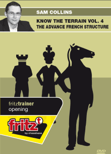 ویدئو "شناخت موقعیت ۴: نکات پیشرفته در دفاع فرانسه" با تدریس سم کالینز (Sam Collins _ Know the Terrain. Vol 4: The advance French structure)