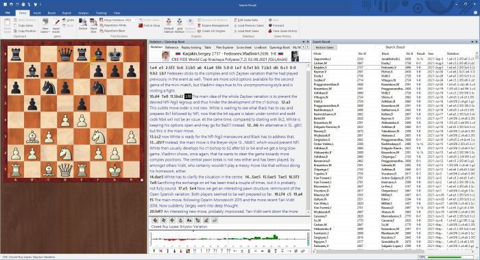 دیتابیس شطرنج ChessBase Mega Database 2025 با بیش از ۱۱ میلیون بازی تاریخی