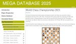 دیتابیس کامل ChessBase 2025 با قابلیت جستجوی دقیق بر اساس بازیکن و تورنمنت